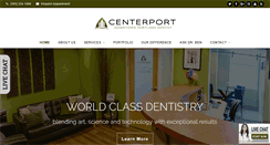 Desktop Screenshot of centerportdental.com